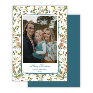 Chinoiserie Christmas Card