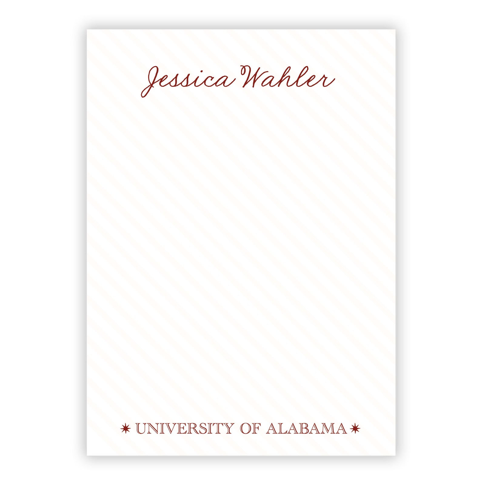 Custom College Notepad