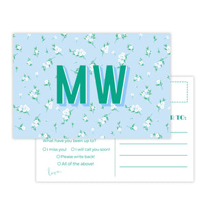 Liberty Floral Postcards