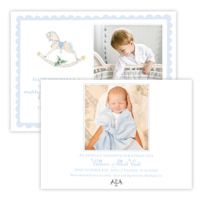 Birth Announcement Christmas Card