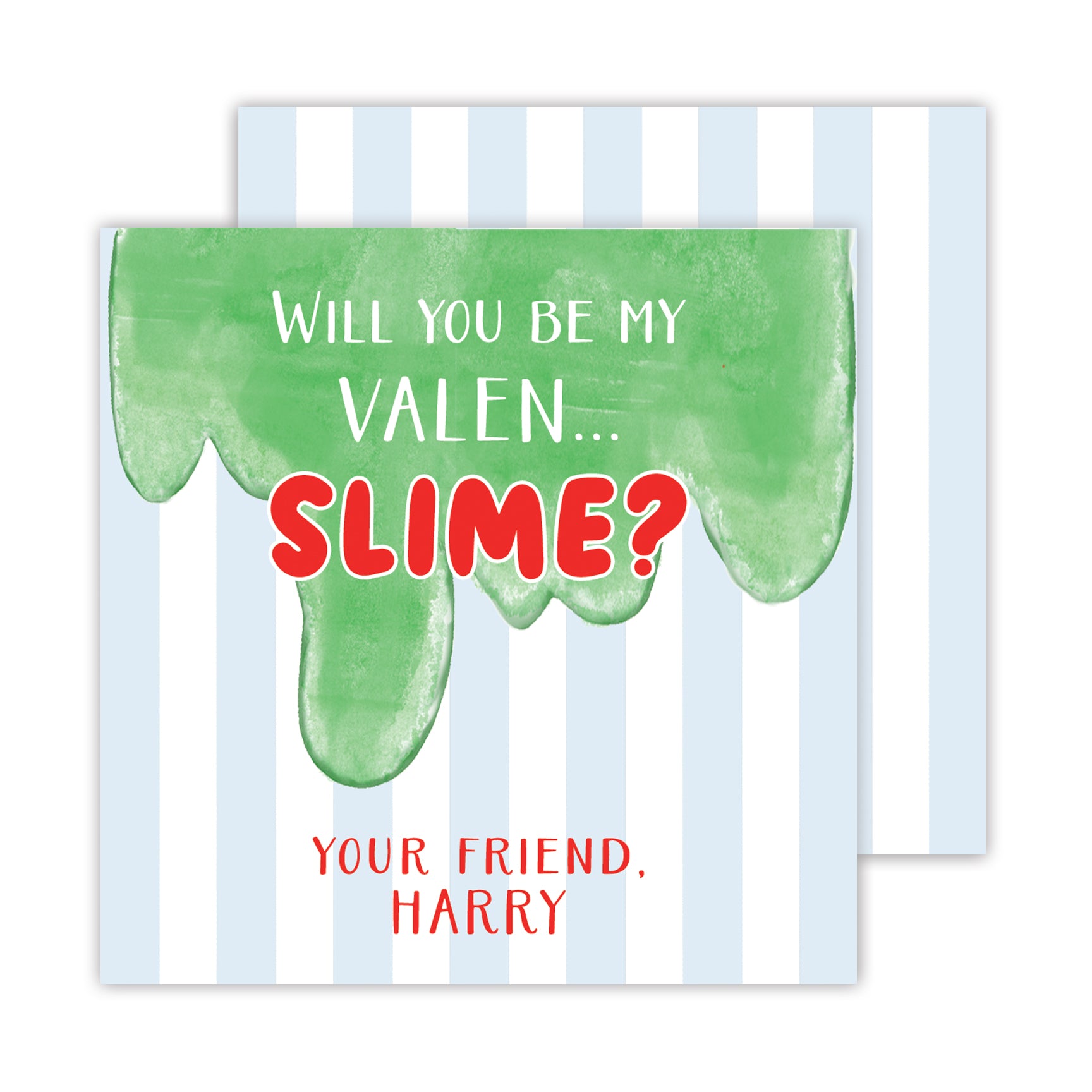 Slime Valentine Tag