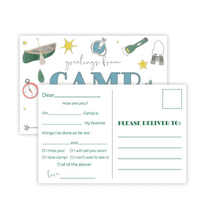 Boys Camp Post Cards