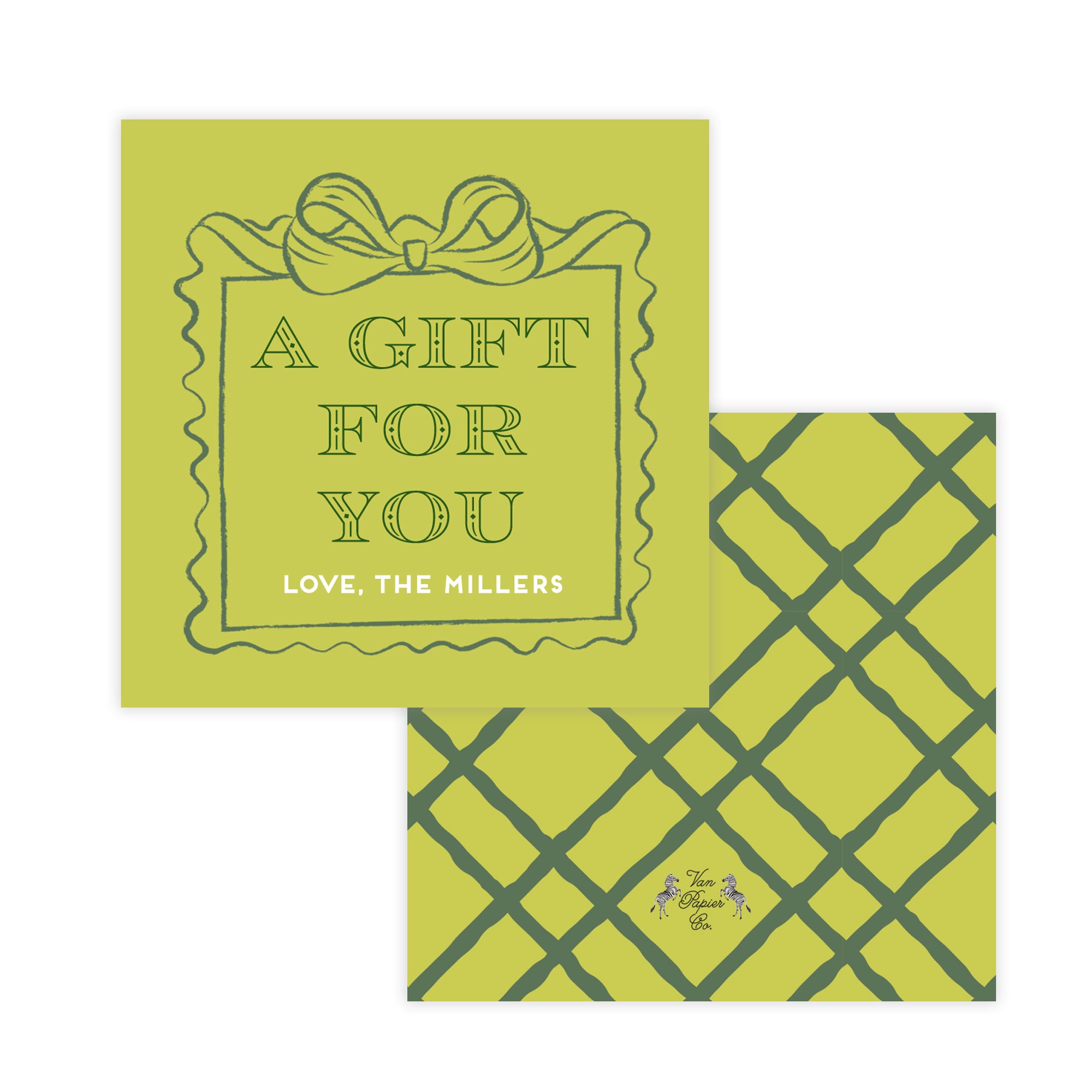 A Gift For You Merry Gift Tags