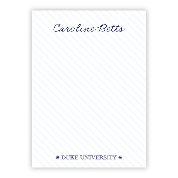 Custom College Notepad - Van Papier Co.