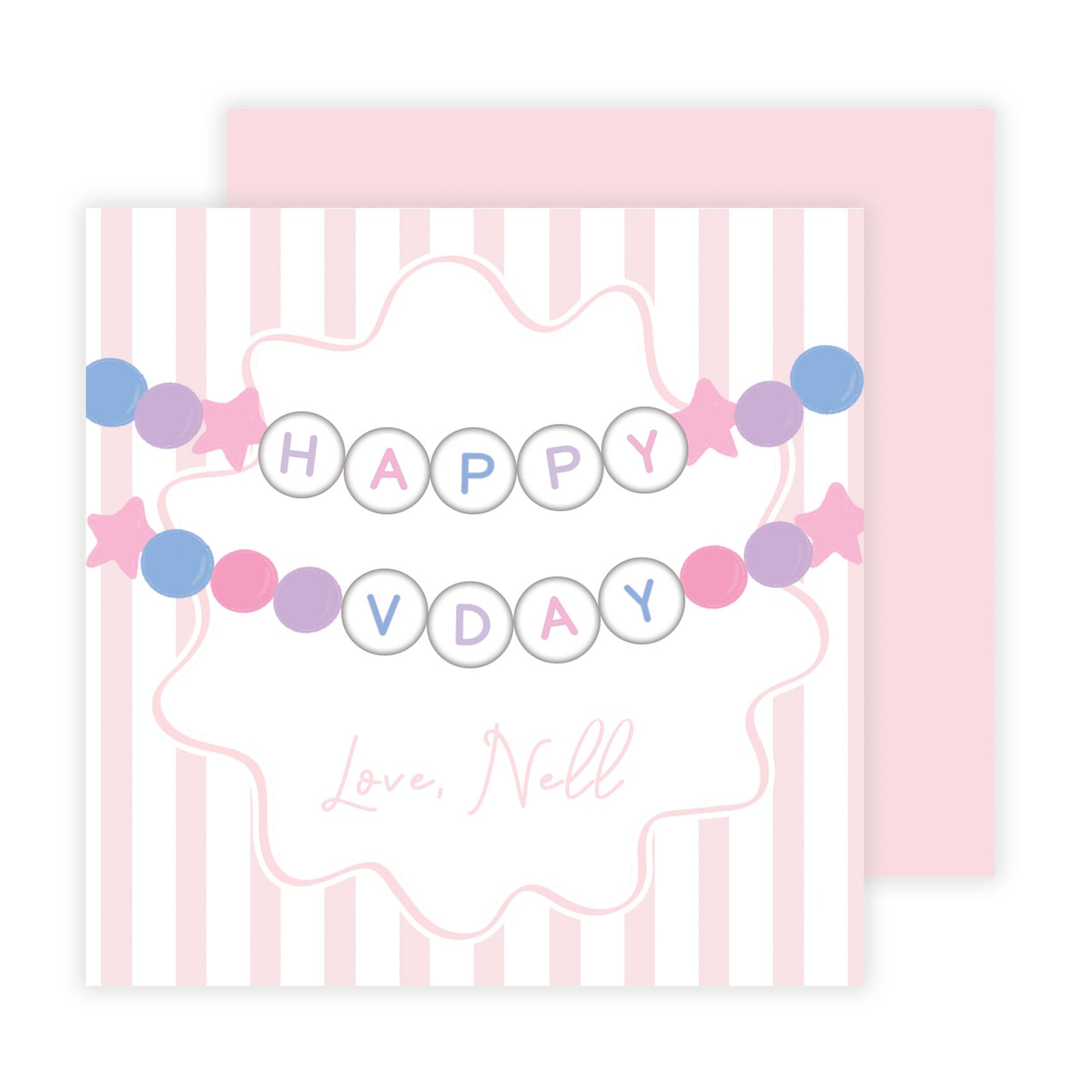 Bracelet Valentine Tag