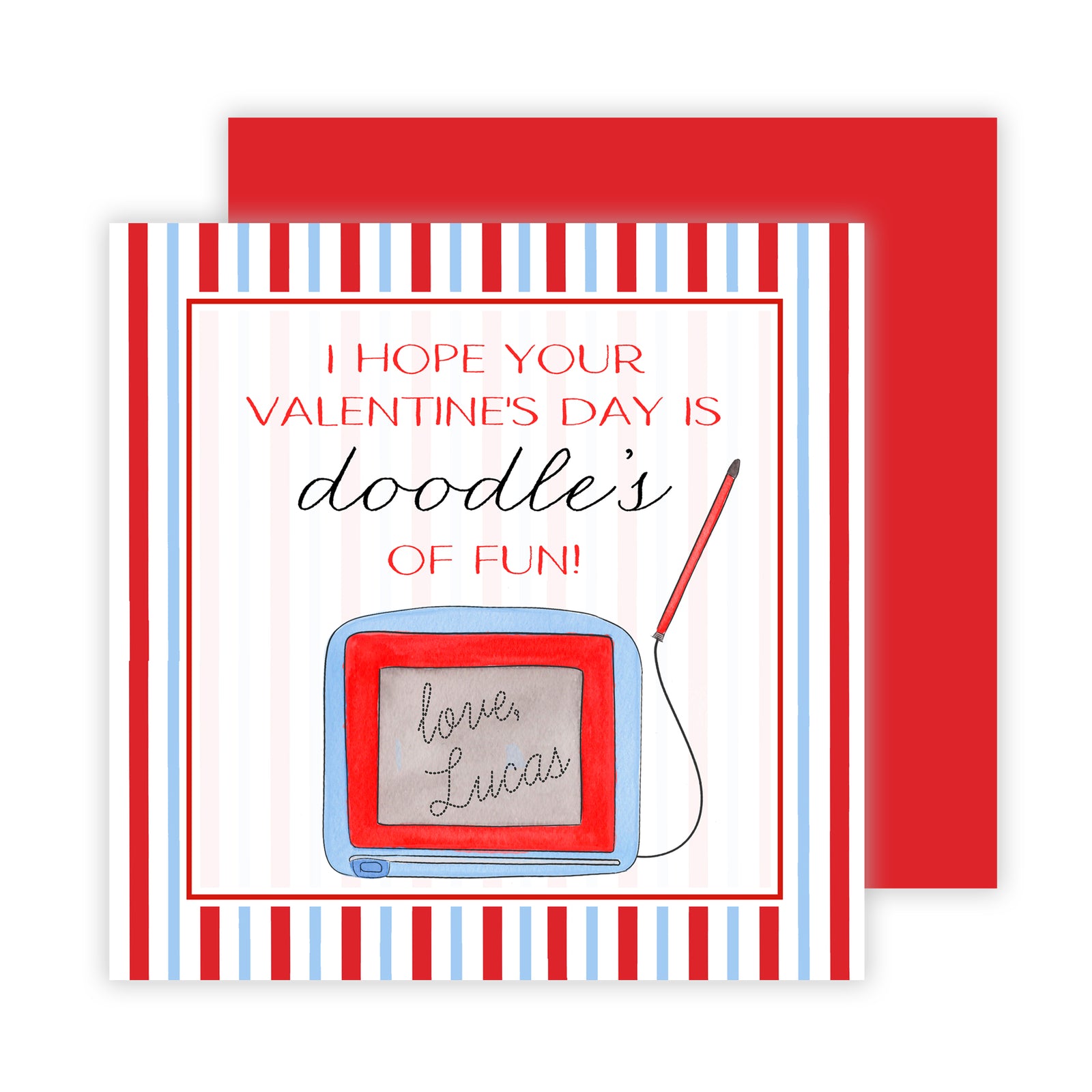 Doodles of Fun Valentine Tags