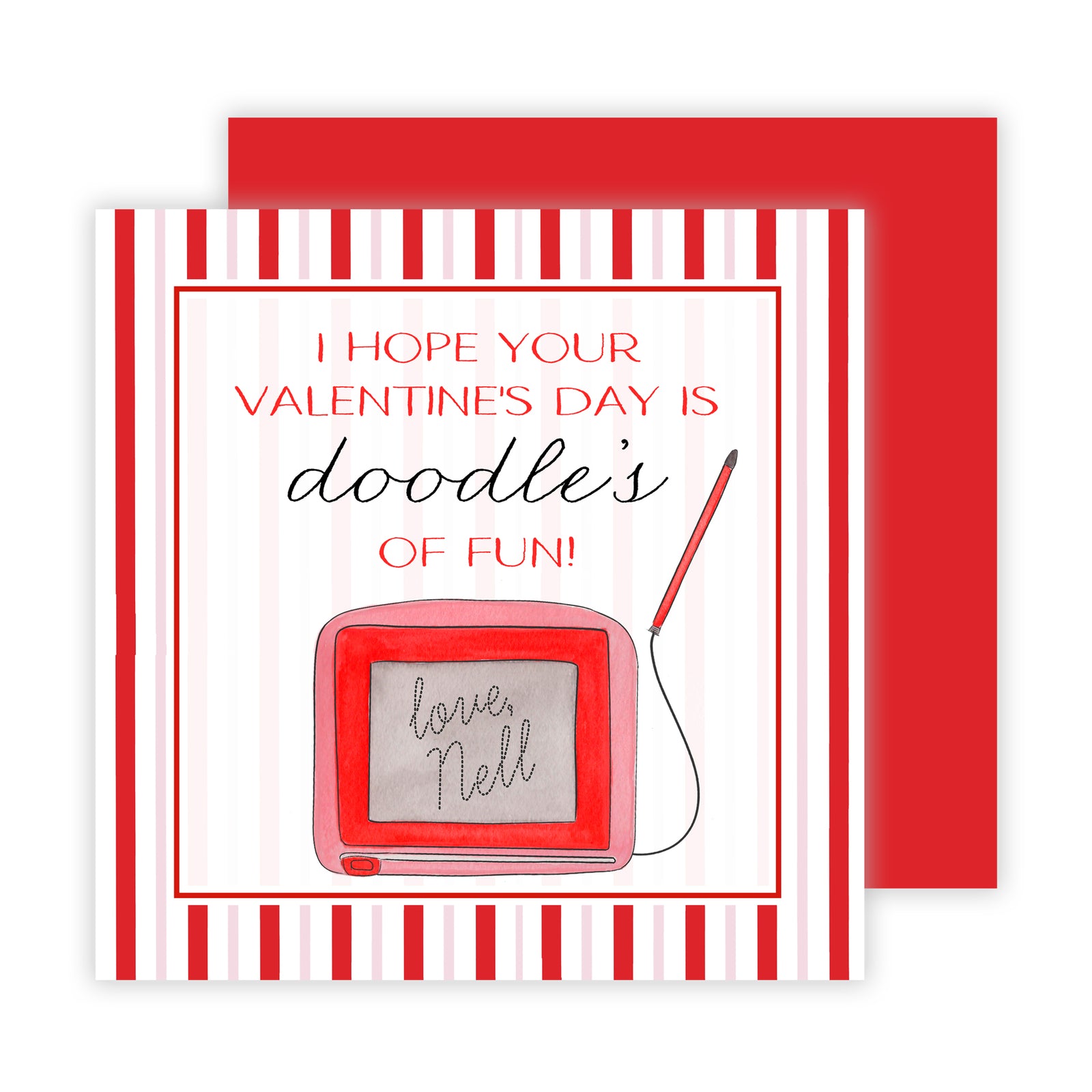 Doodles of Fun Valentine Tags