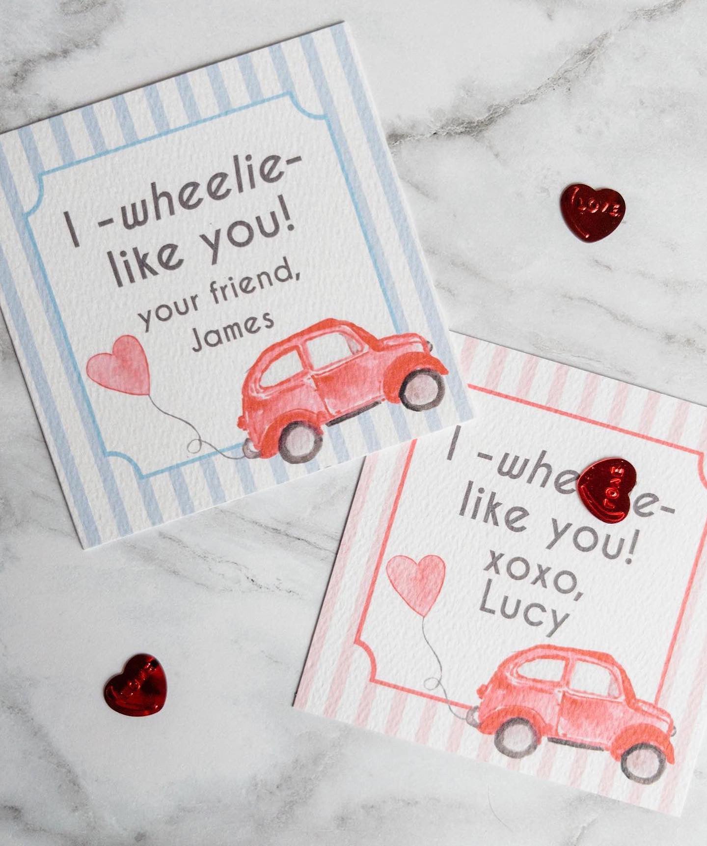 Wheelie Good Friend Tags