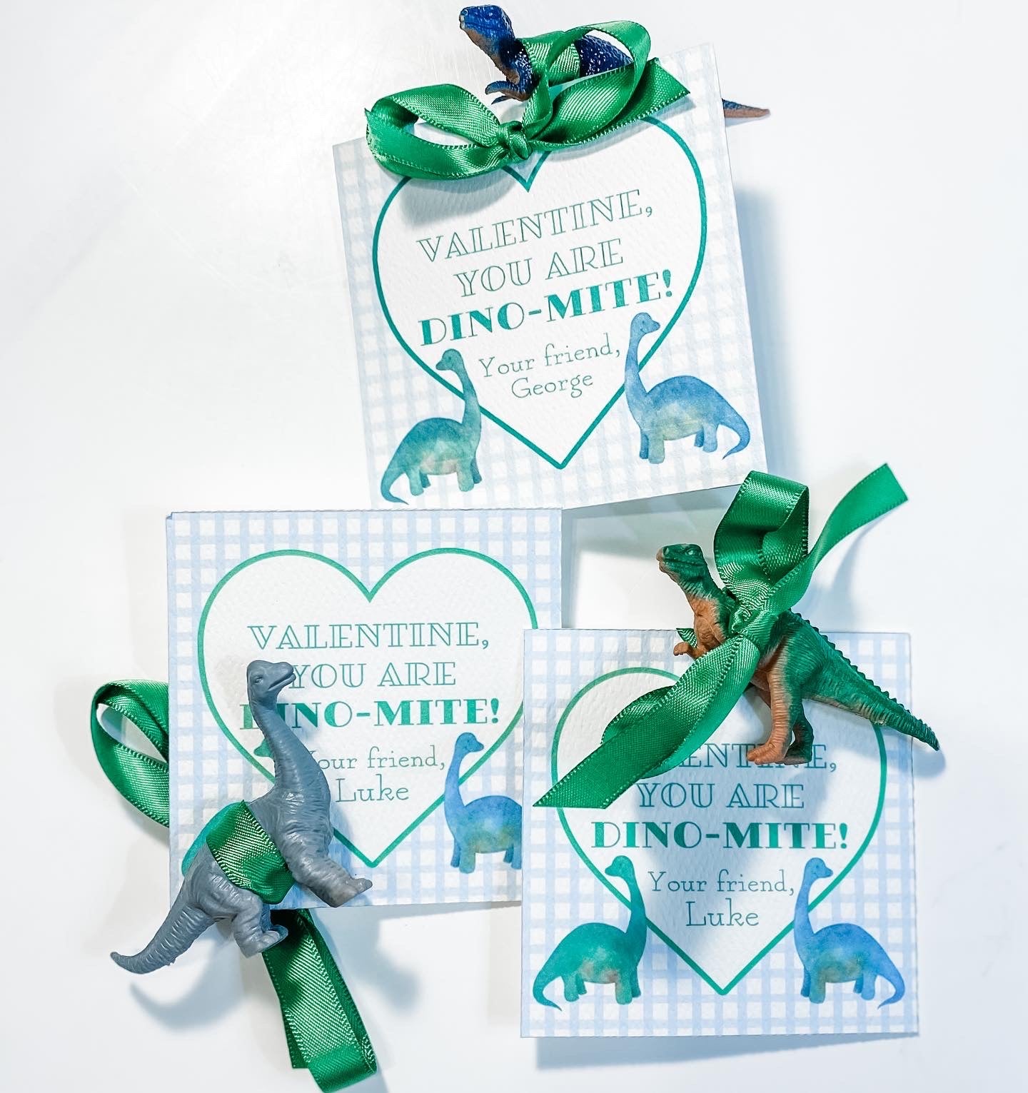 Dino-Mite Valentine Tags